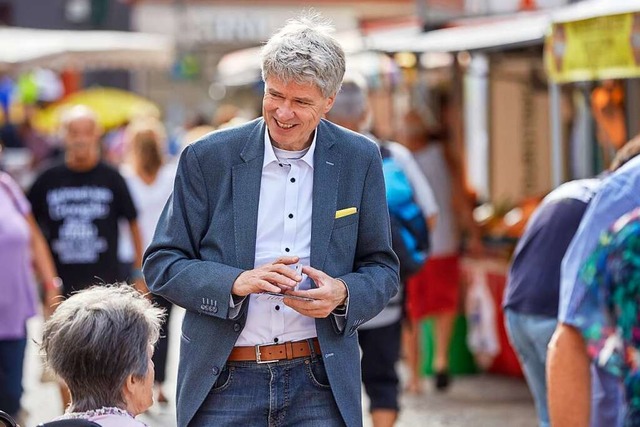 Harald Rau sieht sich &#8222;nah bei den Menschen&#8220;.  | Foto: Wilfried_Beege