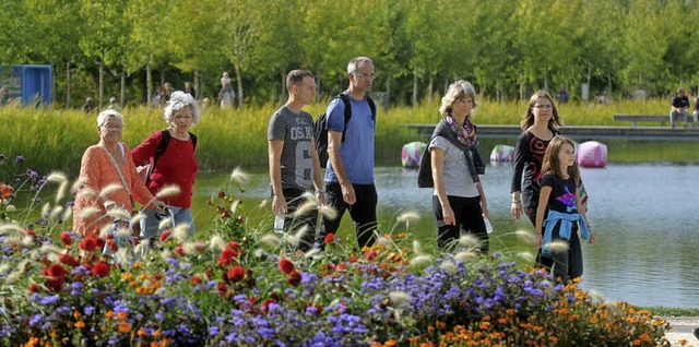 Ein Fest nicht nur fr die Augen: die Lahrer Landesgartenschau   | Foto: WOLFGANG KNSTLE