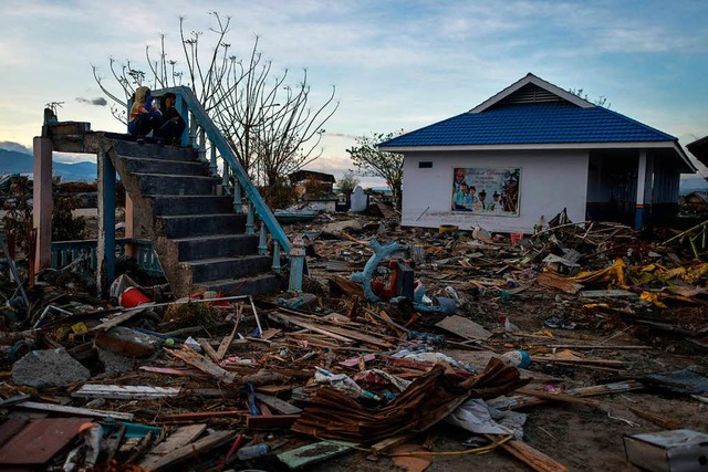 Verwstungen auf der Insel Sulawesi  | Foto: AFP