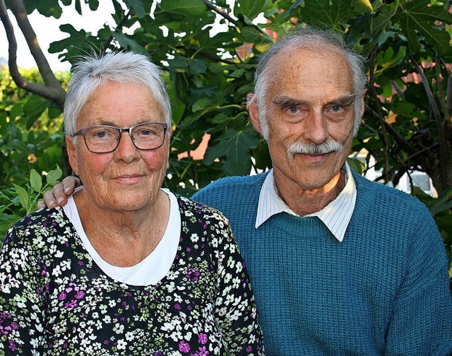 Edith und Reinhard Mller aus Ihringen sind bereits seit 50 Jahren verheiratet.  | Foto: Elisabeth Jakob-Klblin