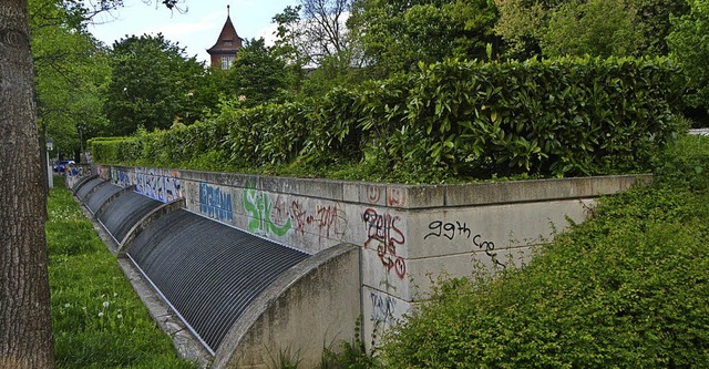 Ein Parkdeck draufgesattelt wird auf d... dann Parkhaus Steinhalle heien soll.  | Foto: Gerhard Walser