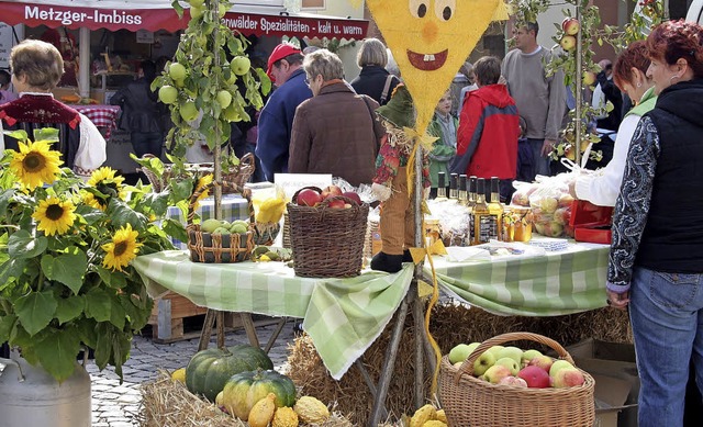 Im Stdtle dreht sich am kommenden Sonntag (fast) alles um den Apfel.    | Foto: Archivfoto: Charlotte Frse