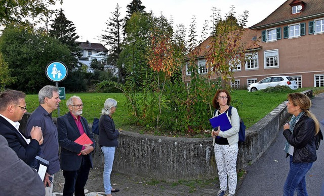 Der Schulhang der Dinkelbergschule und...de Wiese sollen neu bepflanzt werden.   | Foto: Vollmar