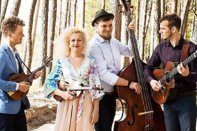 In Estland schon Stars: Die Curly Strings treten im Jazzhaus auf