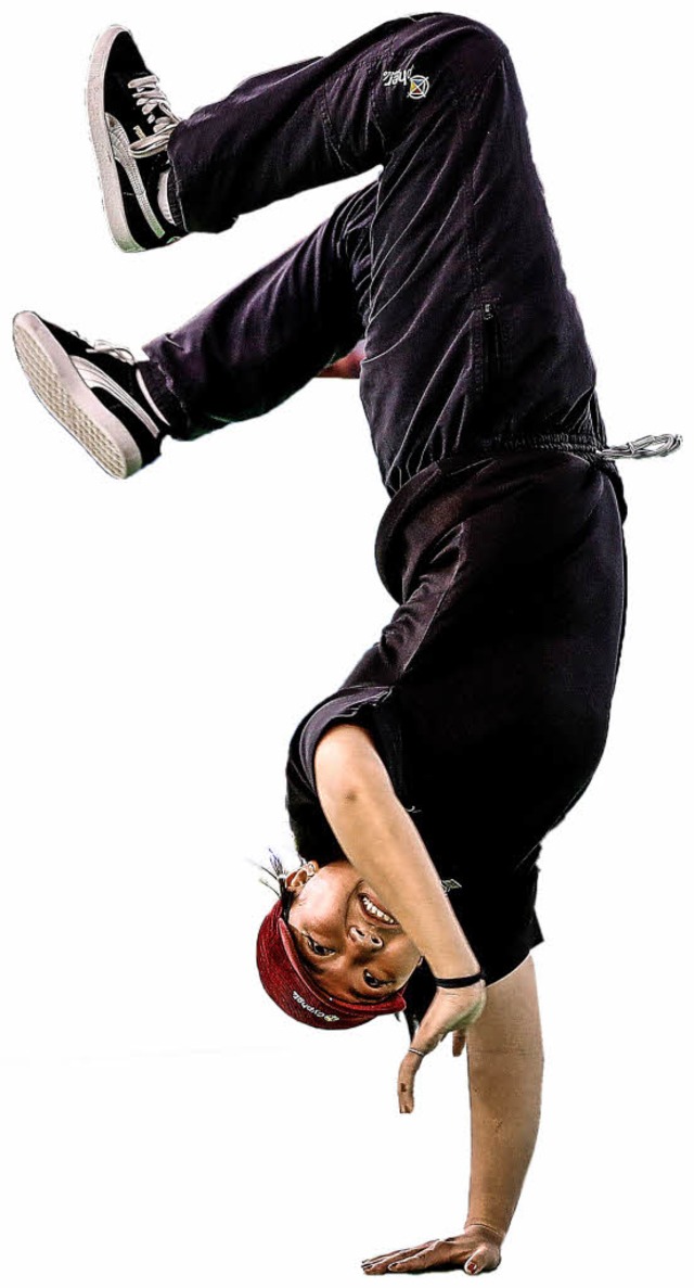 Ram ist 17 und die erste Goldmedaillen...in im Breakdance  bei Jugendspielen.    | Foto: AFP
