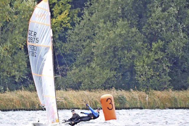 Hoch am Wind im Wannsee