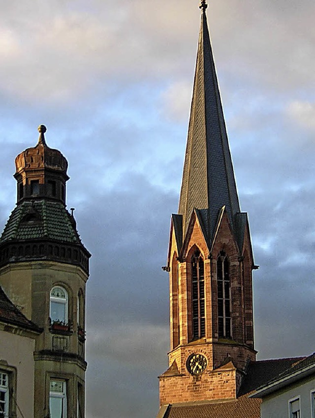 Die evangelische Stadtkirche in Emmendingen.   | Foto: Walser