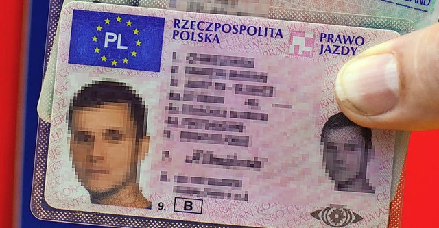 Gilt der polnische Fhrerschein in Deu... ein Prozess gegen einen Hotzenwlder.  | Foto: Patrick Pleul (DPA)