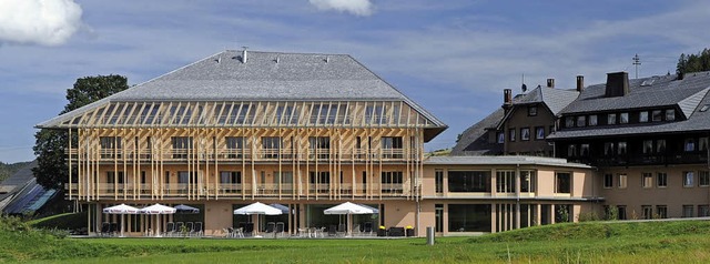 Schwarzwlder Architektur modern weite...22;Breggers Schwanen&#8220; in Bernau   | Foto: Conrads