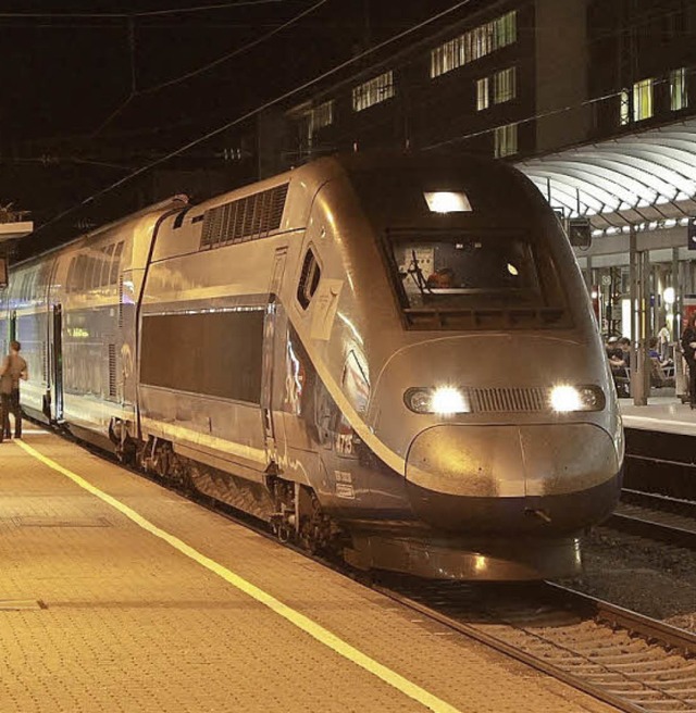 Der TGV hlt bald in Lahr   | Foto: NVBW