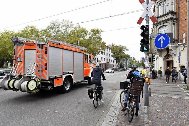 Freiburgs Feuerwehr bekommt eine grne Welle – zum Testen