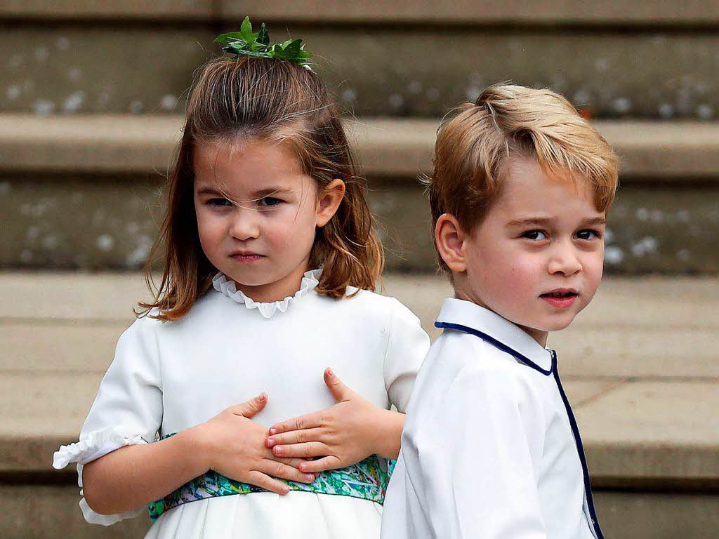 Prinzessin Charlotte und Prinz George