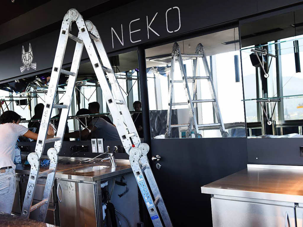 Grandiose Aussicht, moderne Inneneinrichtung – das ist der neue Club Neko von innen.