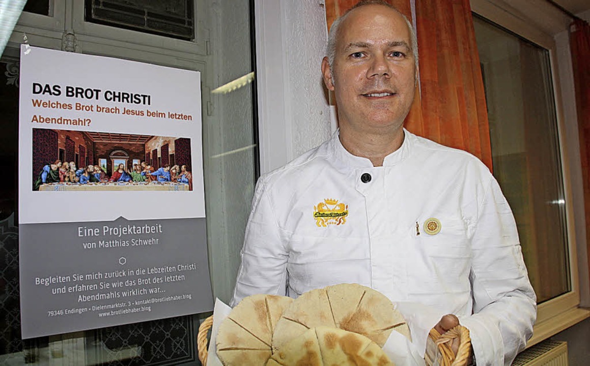 Wie war wohl das Grundnahrungsmittel B...rschte Bckermeister Matthias Schwehr.  | Foto: Christiane Franz