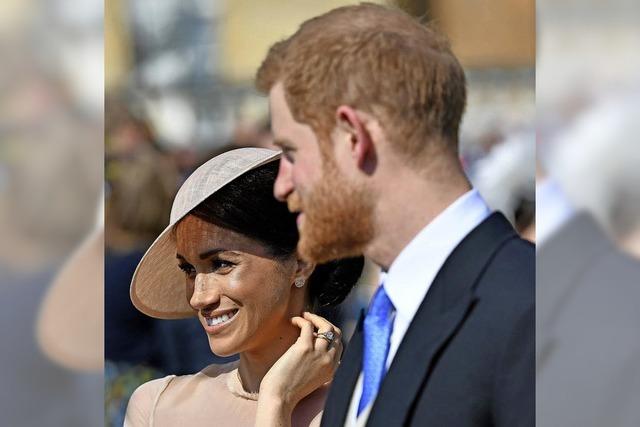 Jawohl, Harry und Meghan waren da