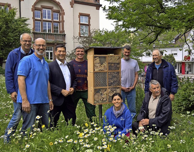 Da freuen sich Bienen, Hummeln und Sch...Natur nah dran&#8220; war ein Erfolg.   | Foto:  Gemeinde denzlingen