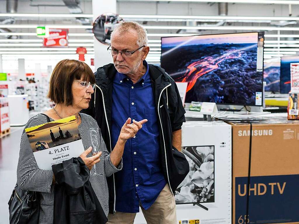 Bei der Preisverleihung zum Wettbewerb 