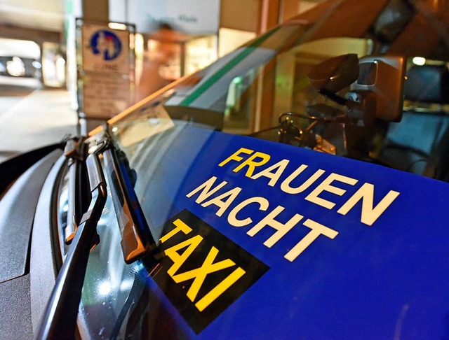 Das Frauennachttaxi &#8211; bisher wenig genutzt.  | Foto: Michael Bamberger