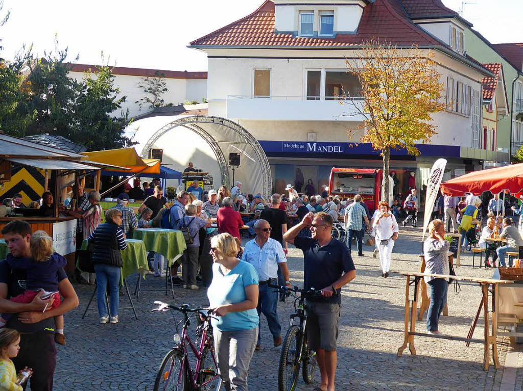 Fr jeden Geschmack etwas und jede Menge Spa gab es beim verkaufsoffenen Sonntag bei „Bad Krozingen im Herbst“.