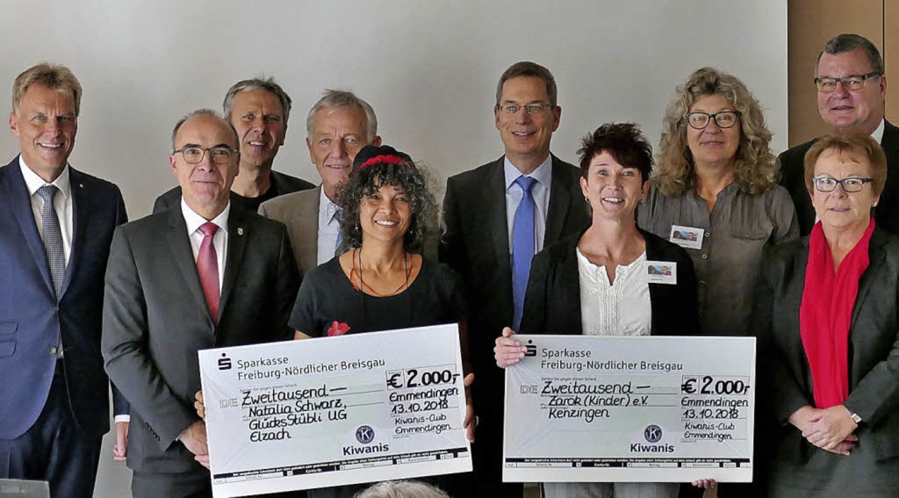 Das GlchsStbli aus Elzach und Zarok ...datoren, Kiwaniern und Jurymitgliedern  | Foto: Christiane Schlter