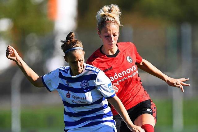 SC-Frauen verlieren 0:2 gegen MSV Duisburg