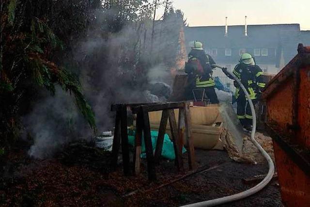 Feuerwehr verhindert Schlimmeres