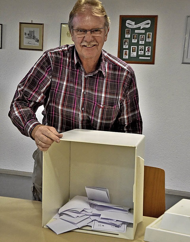 Auszhlen war in Landeck nicht schwer,...s waren nur 61 Stimmzettel in der Urne  | Foto: Markus Zimmermann