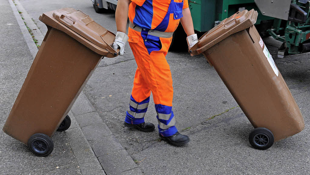 Die braune Tonne rollt an Kreis Waldshut Badische Zeitung