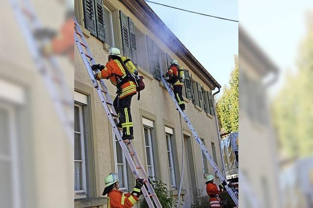 Kameraden bei zwei Einstzen