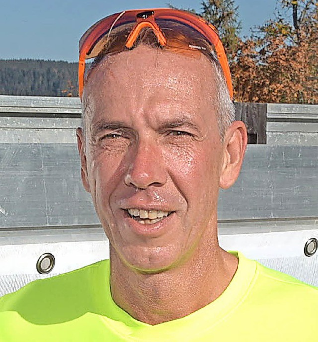 Ralf Wagner aus Kssaberg siegte beim ...ruppe der Jogger auf der Kurzstrecke.   | Foto: Stefan Pichler