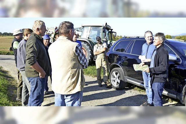 Kampf gegen Starkregen in Schallbach