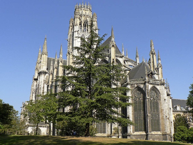 Die ehemalige benediktinische Abtei Sa...uen ist ein Aushngeschild von Rouen.   | Foto: Charlotte Ptter