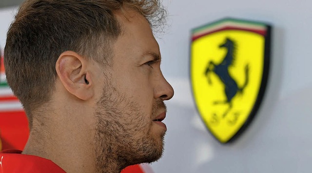 Sebastian Vettel und  Ferrari: noch keine Traumehe  | Foto: afp