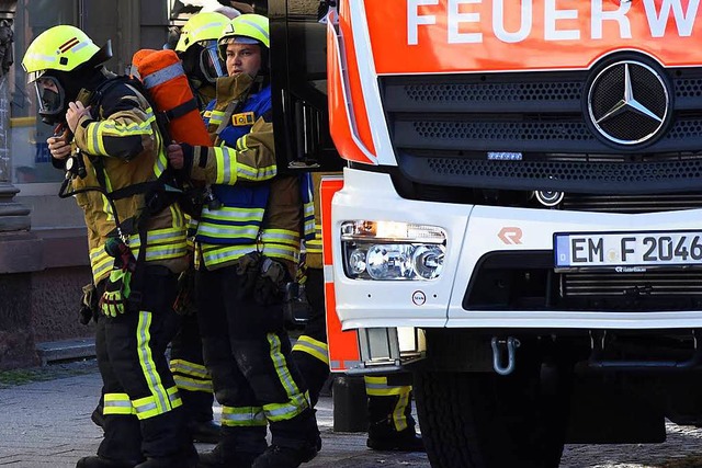 Einsatz fr die Emmendinger Feuerwehr (Archivbild)  | Foto: Jonas Hirt