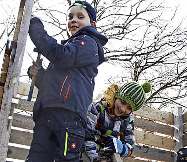 Der Spielplatz ist beliebt.   | Foto: hef