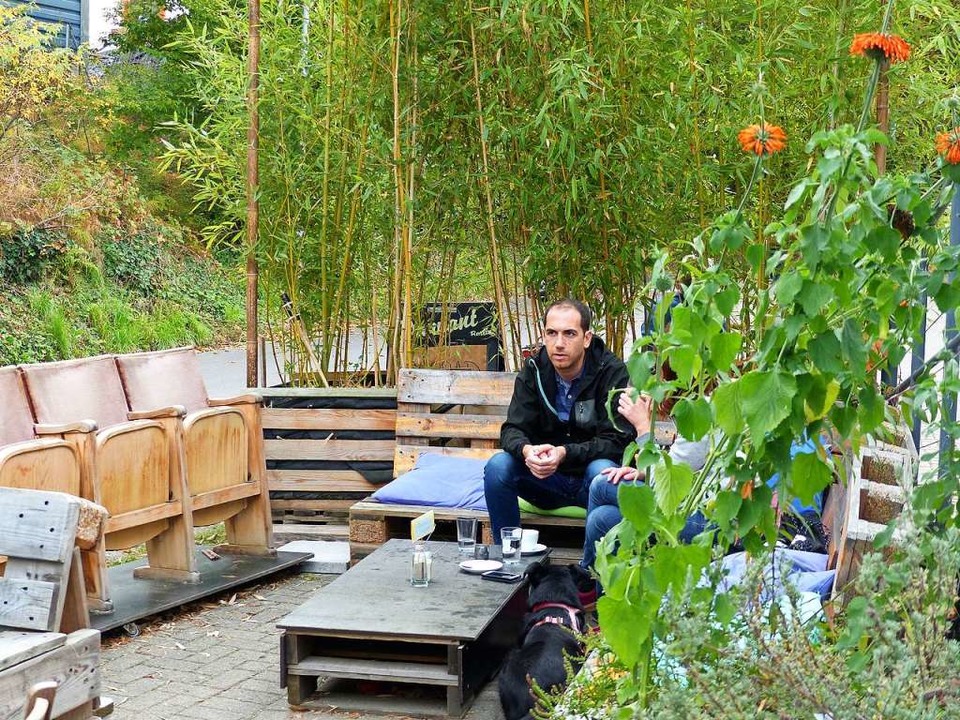 Auch drauen lsst es sich gut aushalten  | Foto: Claudia Frster