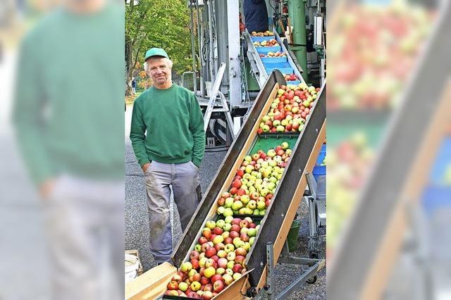 Aus Streuobst wird Saft