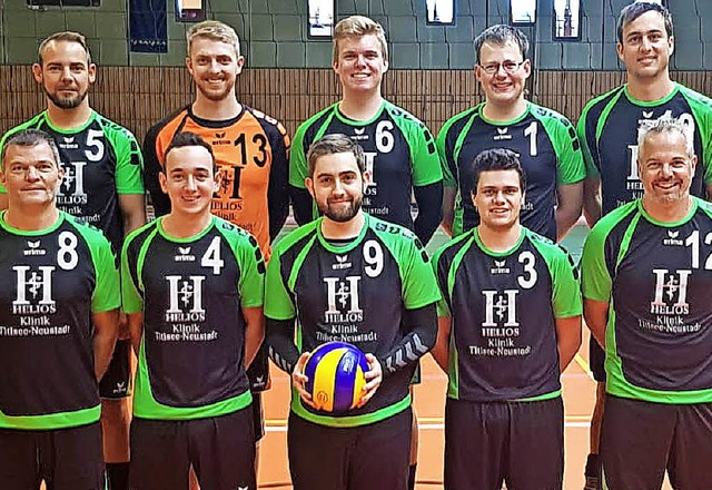 Die Neustdter Volleyballer sind nach ...a bereit fr berraschungen am Netz.    | Foto: gerhard mutter