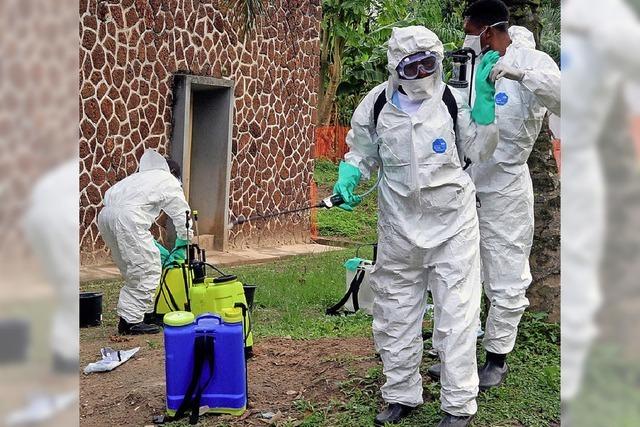 Furcht vor einer Ebola-Epidemie