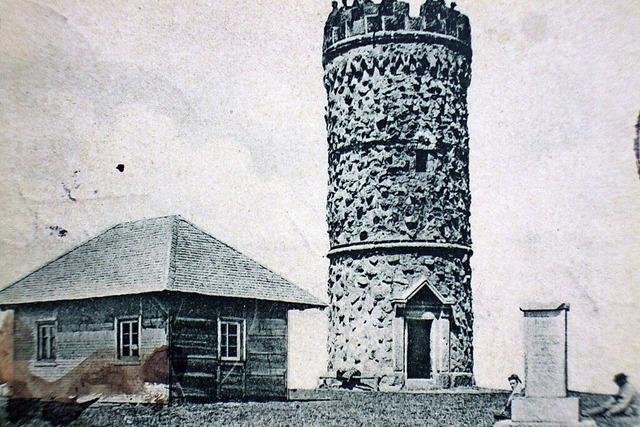 Warum Schweizer vor 160 Jahren den Feldbergturm schwarz angemalt haben