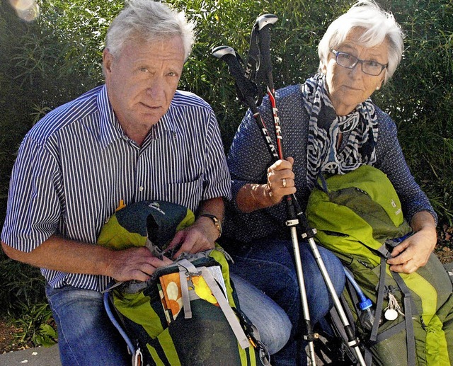 Der Rucksack ist schnell gepackt, und ...etzten Mal auf dem Jakobsweg unterwegs  | Foto: Karin Stckl-Steinebrunner