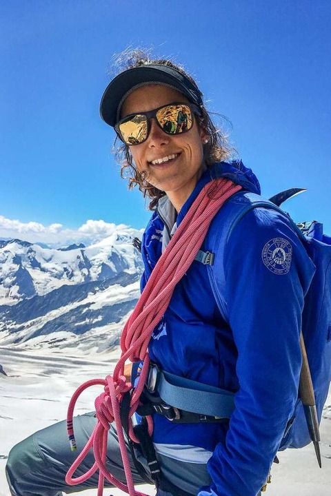 Mit 27  schon Bergfhrerin: Carla Jaggi  | Foto: -