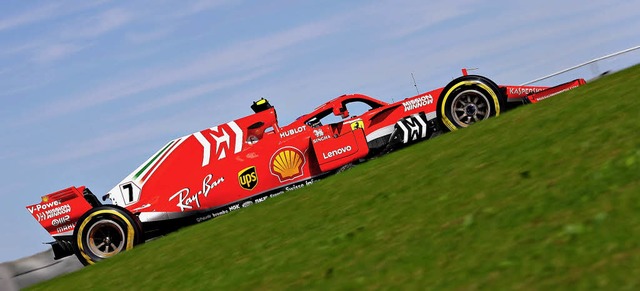 Schauinslandrennen? Nein.  Ferrari-Pil...g beim Formel-1-Grand-Prix in Austin.   | Foto: AFP