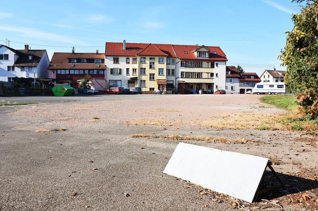 Das ehemalige Konsum-Areal in Maulburg...ohnen &#8211; gebndelt werden sollen.  | Foto: Robert Bergmann