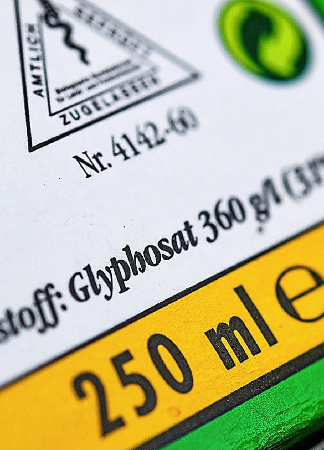 Nach Ansicht eines US-Gerichts verursacht Glyphosat Krebs.   | Foto: dpa