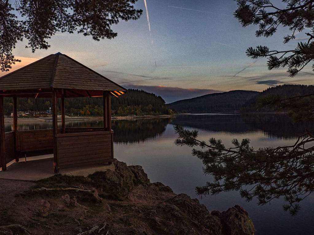 Blaue Stunde am Schluchsee