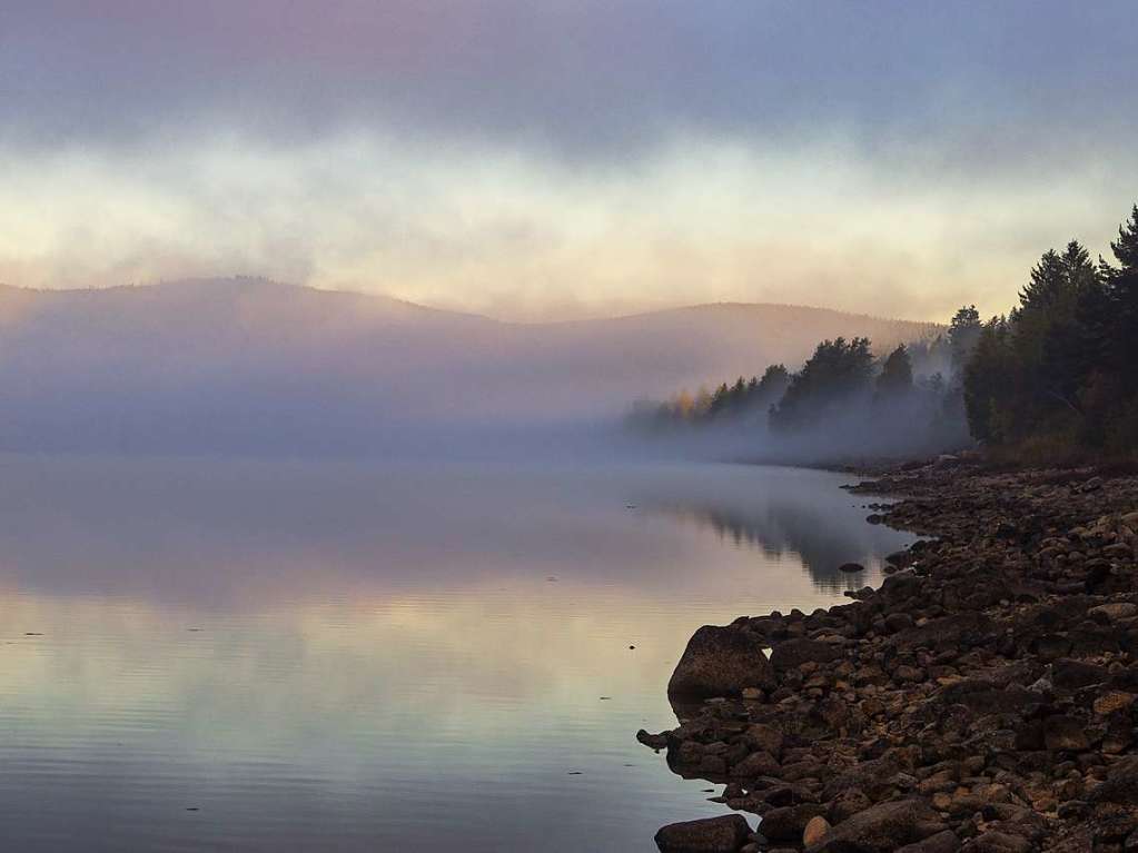 Blaue Stunde am Schluchsee