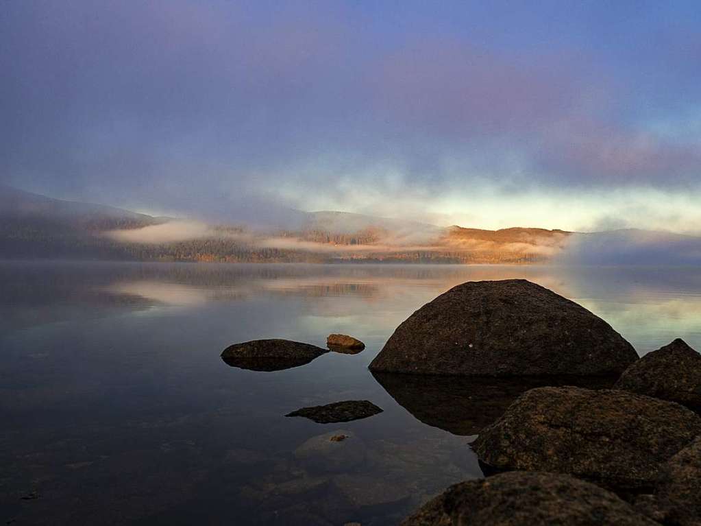 Blaue Stunde am Schluchsee