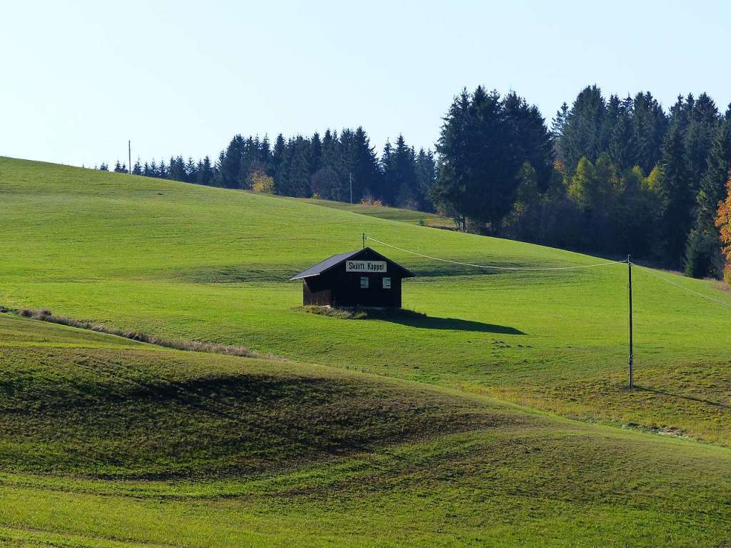 Grne Wiesen beim Kappler Lift 