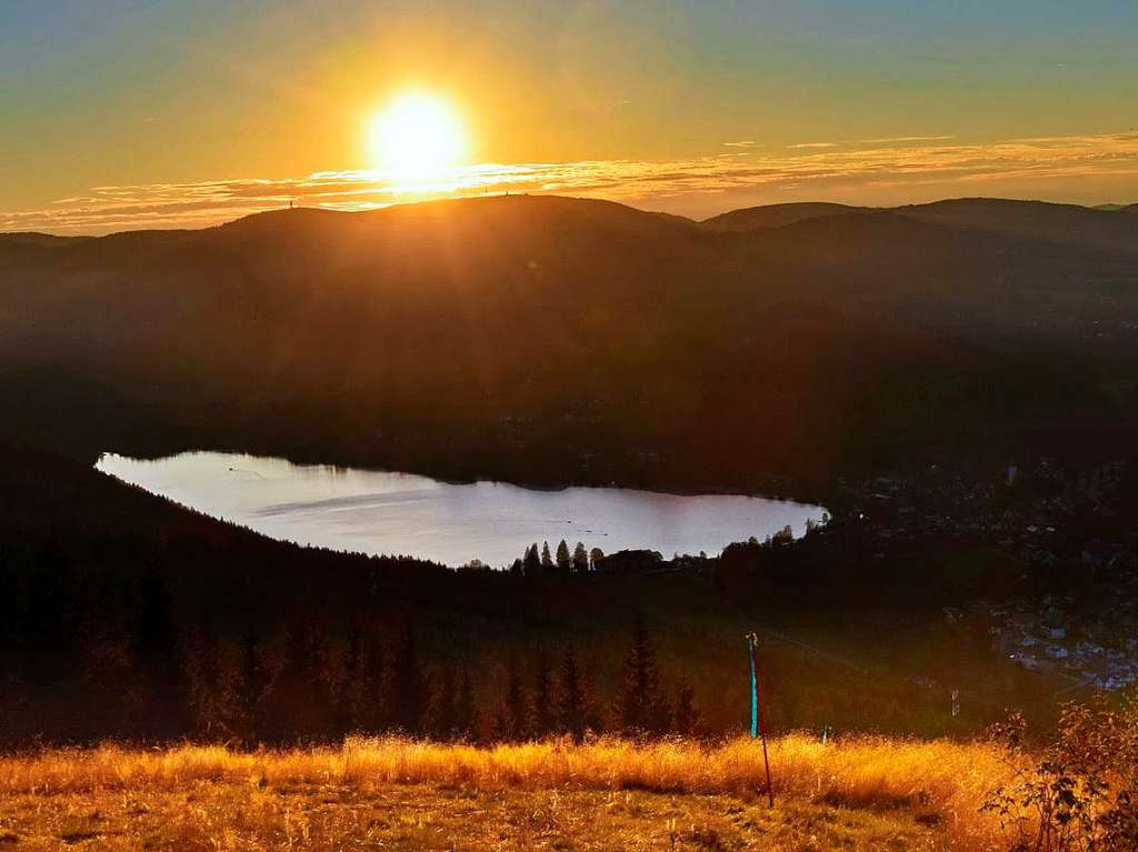 Blick auf den Titisee